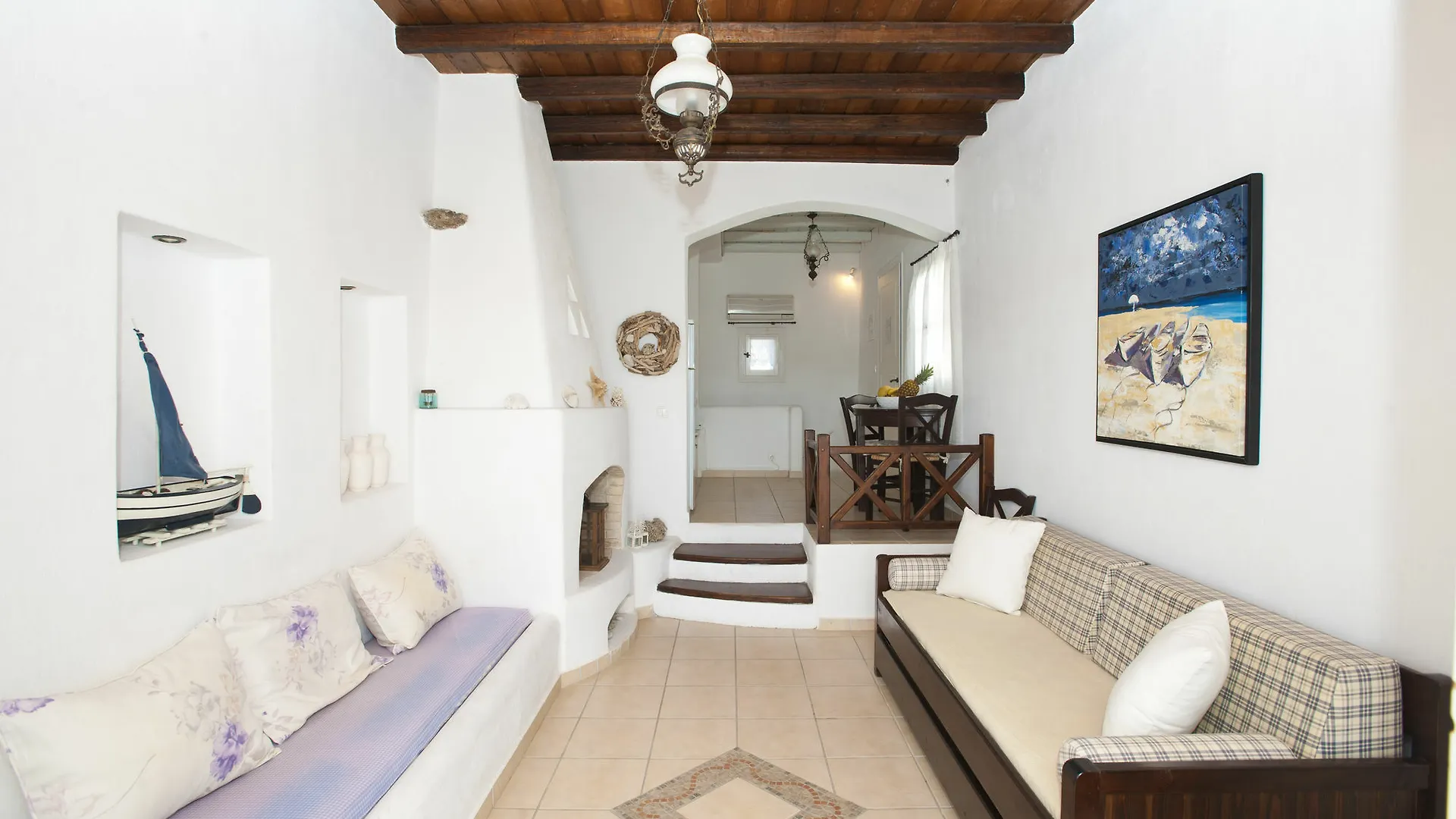 Navy Blue Suites Ornos